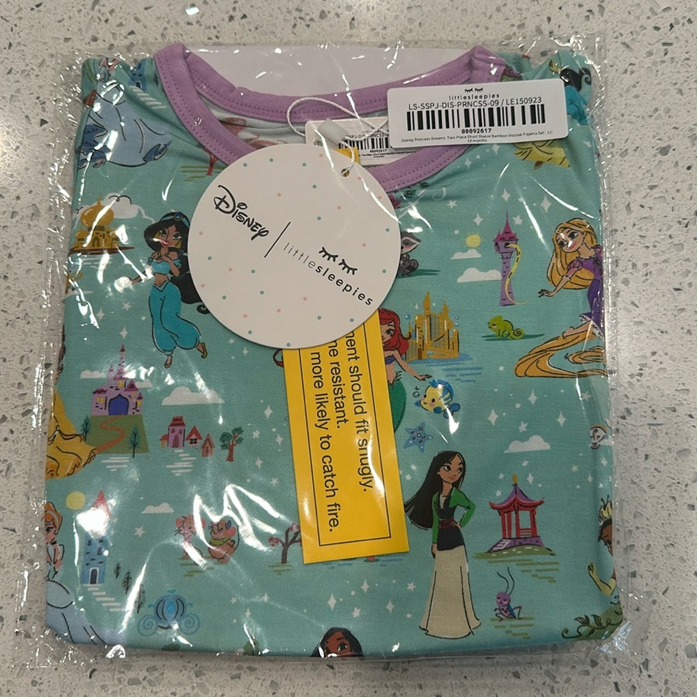 Little Sleepies Disney Princess Dreams Pajamas